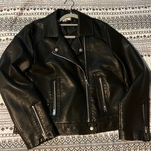 Leather jacket